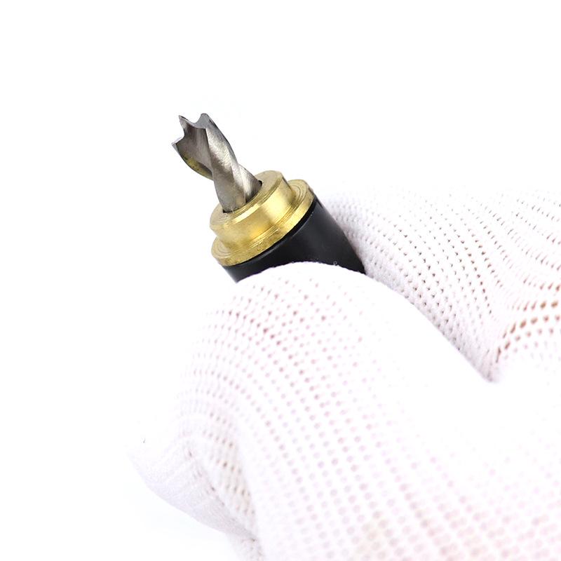 Hex Shank Woodworking Hinge Positioning Drill Bit