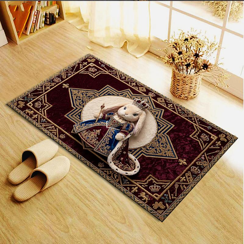 2025 New Cute Rabbit Carpet Rug for Living Room Bedroom Home Sofa Decoration,Kids play Non-slip Floor Mat07