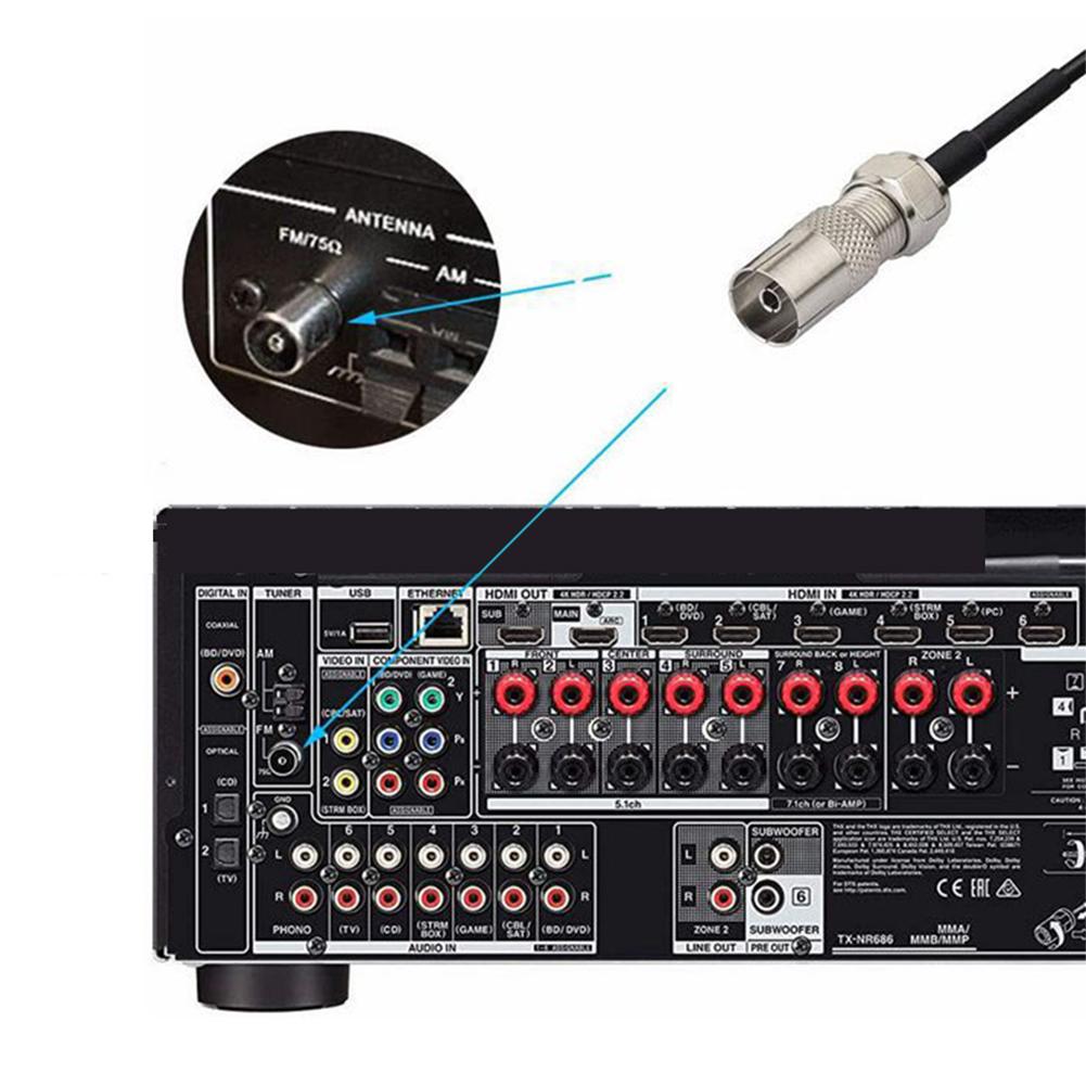 

Universal Car Stereo AM FM Dipole Antenna F Female Head To TV 3.5 Mono FM Sheep Horn Antenna for Vehicle Car Truck SUV spain