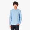 Men's French Regular Fit Long Sleeve Basic Polo Shirt PH732E-55NHBP