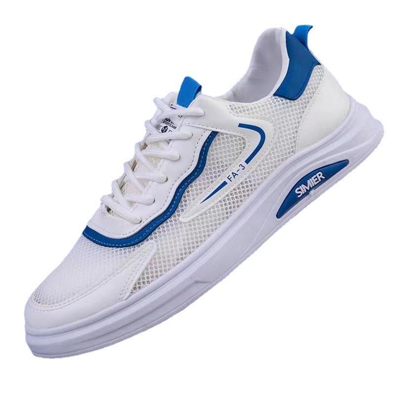 Men's Summer Casual Shoes Breathable Mesh Kitchen Theme Round Toe Rubber Outsole Non-Leather Inner Material Slip-On Style