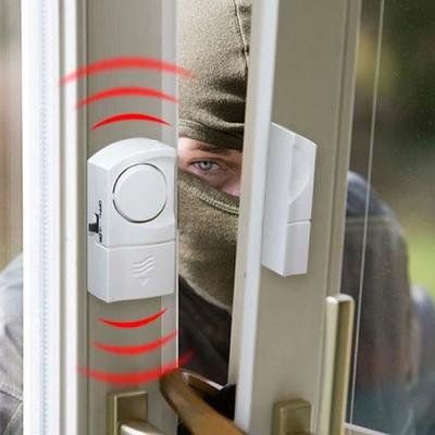 Set of 1 Wireless Opening Alarm Detector for Door, Window, Garage, Bay Window, Velux Etc.