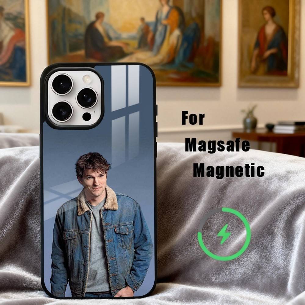 A-Ashton-N Attractive K-Kutcher-R Phone Case For iPhone17,16,15,14,13,12,11 Plus,Pro Max Magnetic For Magsafe Wireless Charging