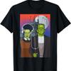 T-shirt Frankenstein Gothique Américain Parodie Halloween Monstre