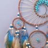 Dream Catcher Vintage Wind Chime Hanging Ornament Home Decor Indian Natural Stone Tree Of Life Dream Catcher Wall Decor