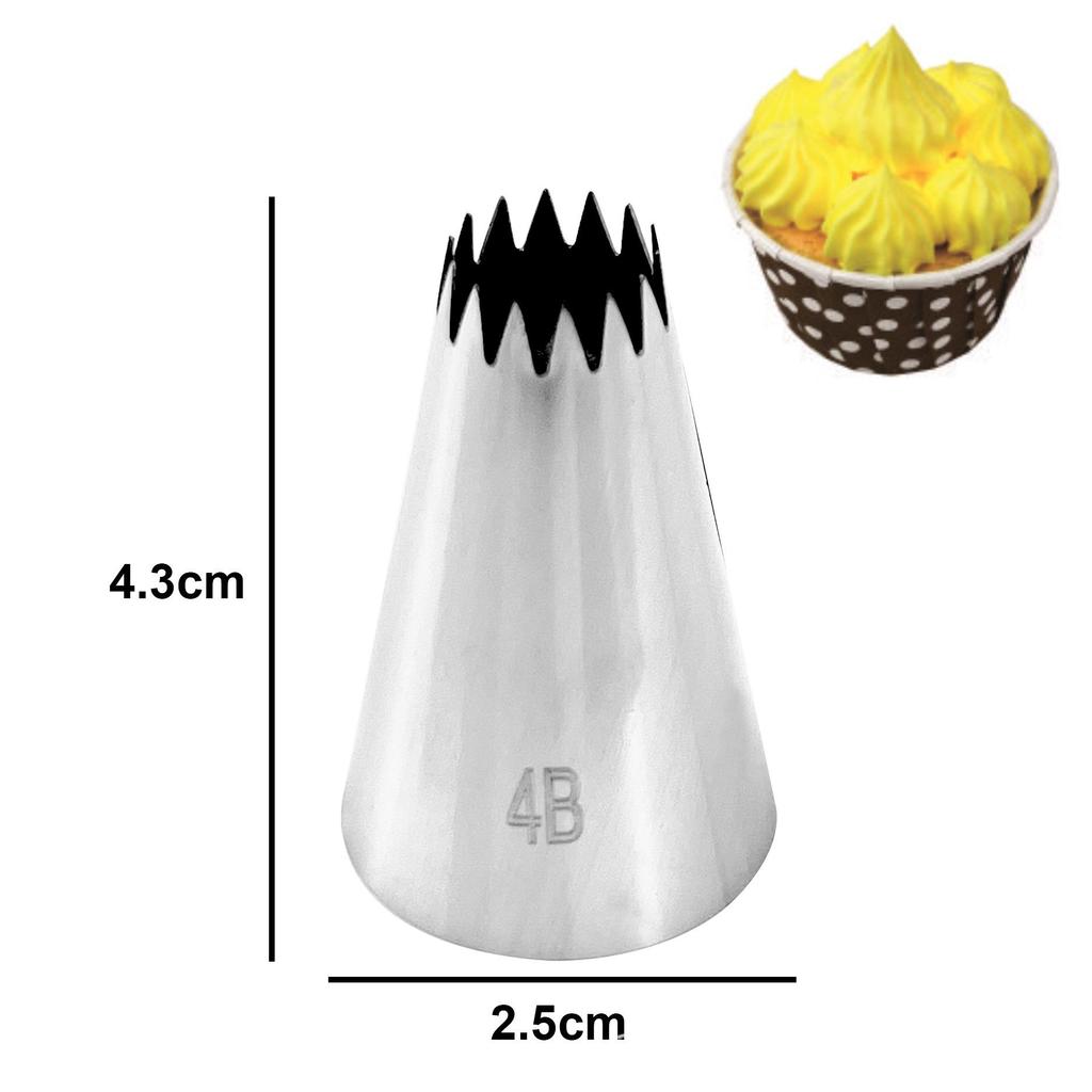 1M6 Stainless Steel Medium Cake & Cookie Decorating Tool