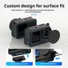 For Silicone DJI Osmo Action6 Quick Release Case HD Tempered Glass Screen Protector Lens Cap Anti Scratch  Accessories