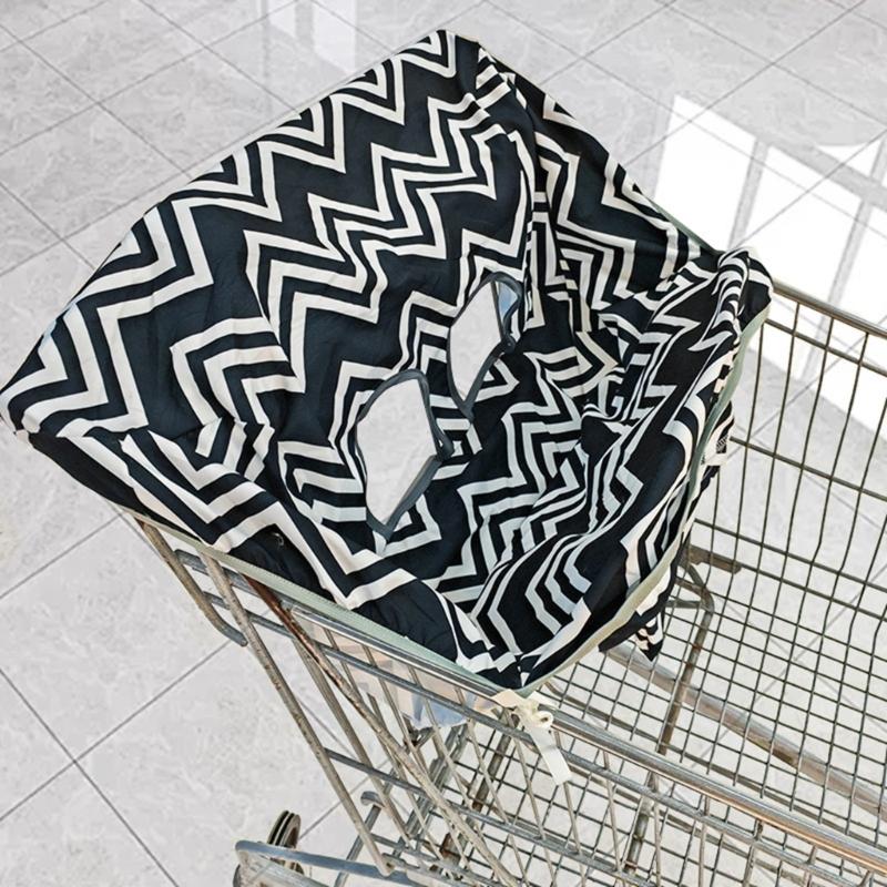 Lightweight Breathable Pram Cart Highchair Seat Cover for Baby 6 Months To 4 Years Machine Washable Neutral Design