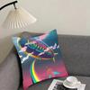 L-Led Zeppelinn Band Cushion Cover Pillowcase Ultra Soft Skin Friendly Fabric Cloud Like Comfort & Concealed Zipper