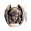 Handmade Copper Paracord Lanyard Pendant Goddess Charm For Tactical Gear Customizations Handmade Keychain Accessories