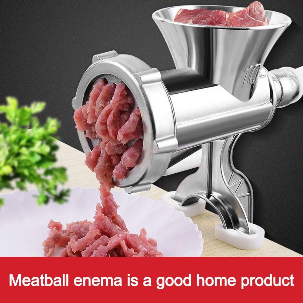 Durable Manual Meat Grinder Hand-crank Multifunctional Sausage Stuffer Chili Grinder Kitchen Gadgets