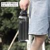 TSQIBU Water Bottle, Large Capacity (600ml, 800ml, 1000ml, 1500ml, 2000ml), Ultra-Lightweight, Leak-Proof, Portable, Heat-Resistant (Up to 100C), Boi