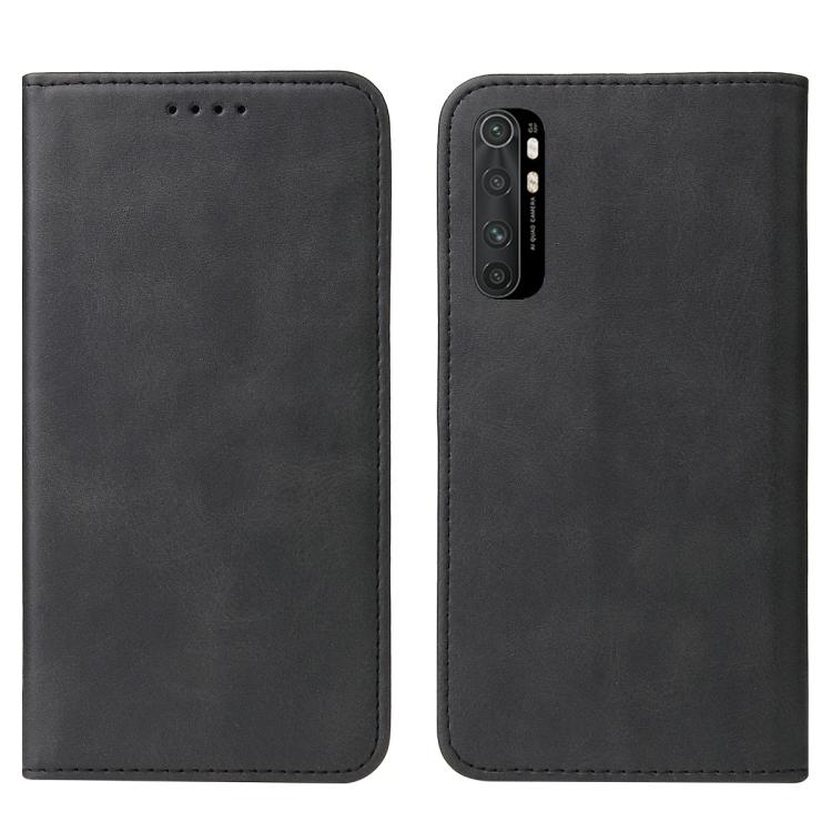 Xiaomi Mi Note 10 Lite მაგნიტური დახურვის ტელეფონის ტყავის ქეისისთვის