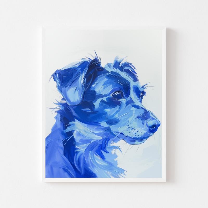 

Colorful Animals Painting Vibrant Wall Art Canvas Print Trendy Monochrome Bright Creatures Portrait Kid s Room Playroom Decor 21cm×30cm NoFrame