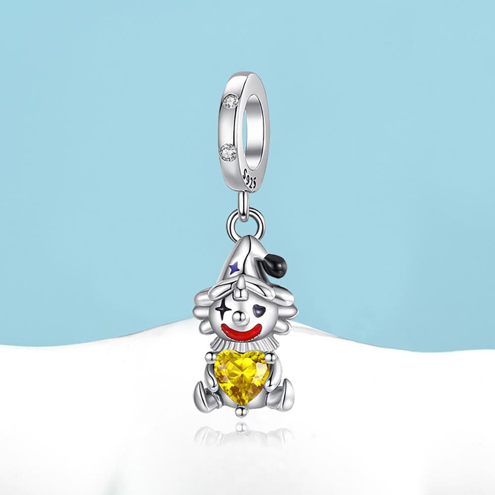 Ahthen koperen Kralen Bedels Clown Hanger Bedel past Slang Armbanden Kettingen voor Vrouwen Sieraden Maken Hoge Kwaliteit