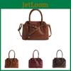 Large Crossbody Tote Bag For Women With Solid Color Golden Buckle Decoration For Daily Commuting