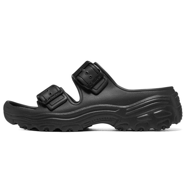 Skechers Удобные дышащие шлепанцы Женские сандалии Черный 111246-BBK 35