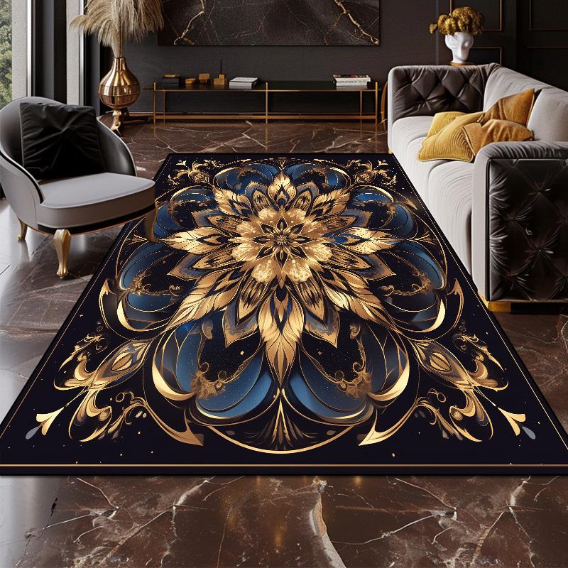 Persian Style Large Carpet for Living Room Decoration Luxury Washable Coffee Table Floor Mat Bedroom Non-slip Rugs 200x300cm