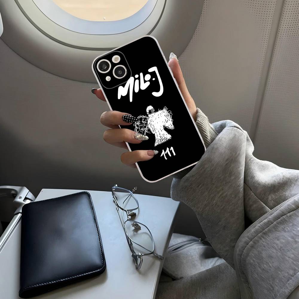Singer M-Milo J For IPhone 17 16 15 14 13 12 11 Pro Max Plus Mini Funda For Transparent Cover