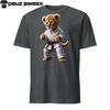 Unisex T-Shirt: Cute Karate Lion Cub | Softstyle Tee Gildan Taekwondo