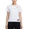 As W J Brk Ss Shgf Gfx Tee Fc Sports Style Letter Print Round Neck T-Shirt Women Tops IR8804100
