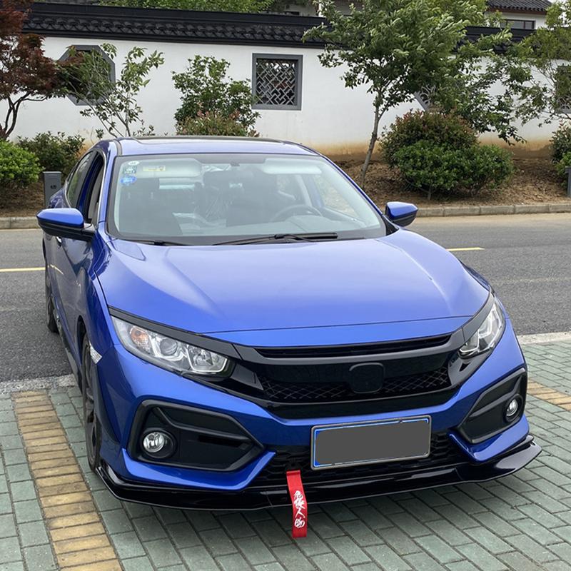 Splitter Labbra Diffusore Body Kit Spoiler Protezione Paraurti Anteriore per Honda Civic 10ª FK7 Hatchback SI 2&4 Porte 2016-2021