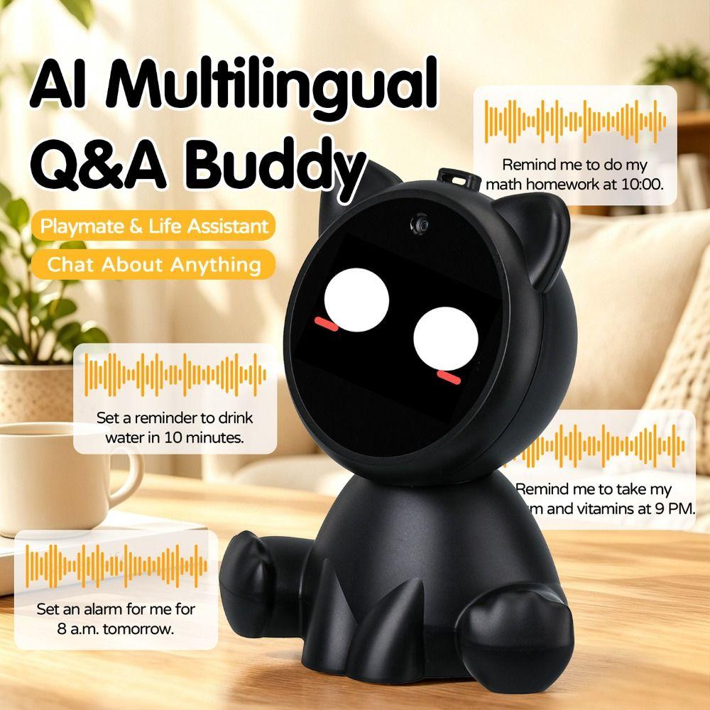 Smart Photo Recognition AI Robot Table-Based Desktop Robot  Educational Play