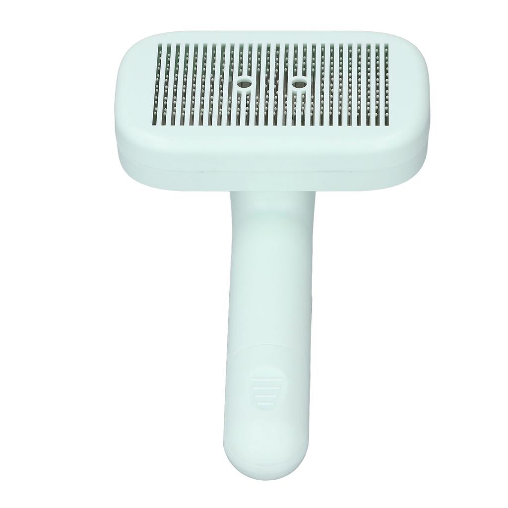 Pet Shedding Brush Self Cleaning Negative Ion Pin Comb Teeth Massage Effect Pet Grooming Hair Removal Brush for Cat Dog
