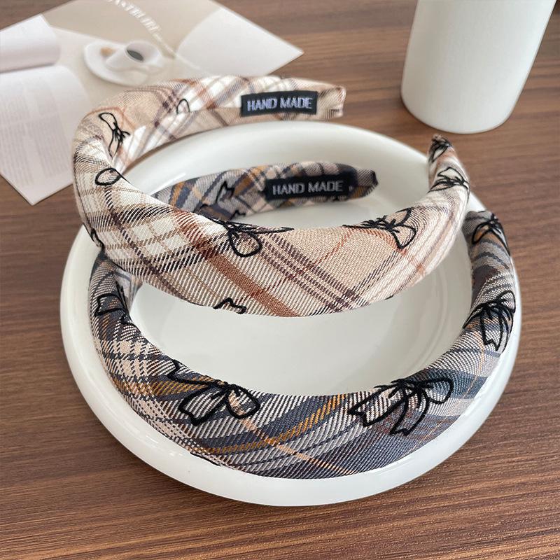 French Wool Wavy Dot Headband: Elegant & Trendy Autumn/Winter Women's Hair Accessory
