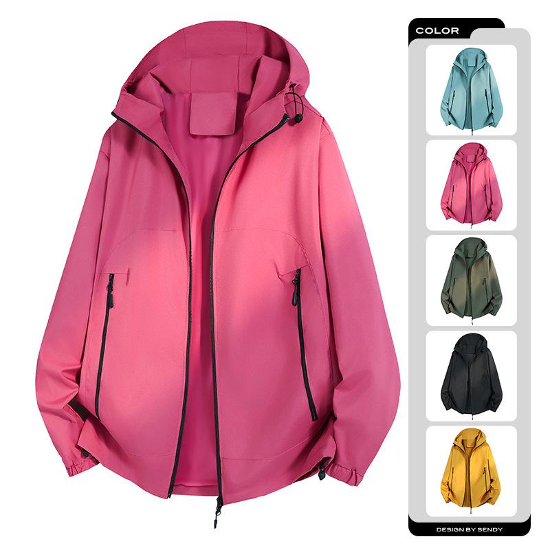 2026 Dopamine Color Outdoor Jackets: Windproof & Waterproof for Men and Women