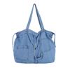 Casual Denim Solid Large Capacity Shoulder & Crossbody Bags Simple Fashion Versatile Portable Commute Women‘s Tote Bags 2025 New