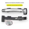 Lente Specchietto Retrovisore con Indicatore di Direzione Riflettente per Volkswagen Bora 19-25