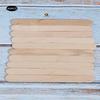 400Pcs Ice Cream Sticks Natural Wood Craft Sticks DIY Ice Bar Stick Kitchen Supplies