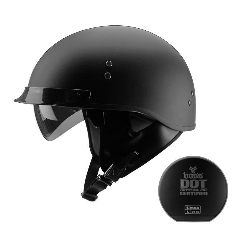 Retro Half Helmet Electric Bike Men Women All Season Sun Protection Detachable Lining