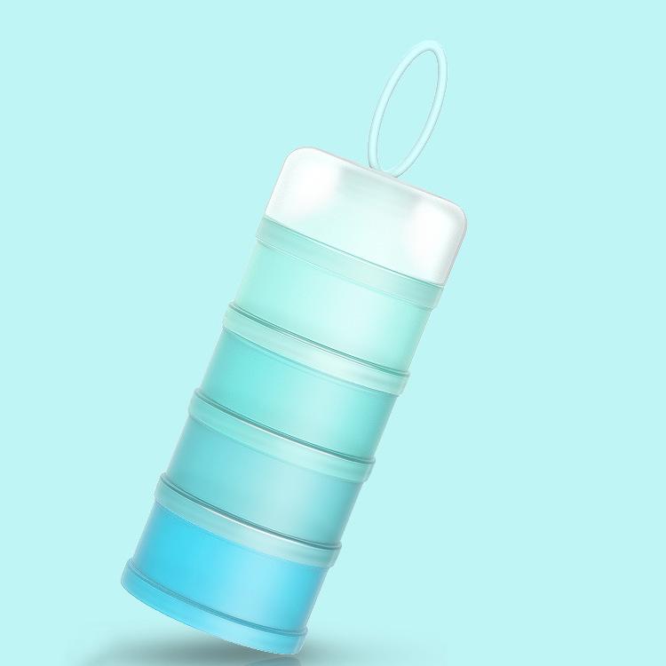 Customizable Portable Milk Powder Storage Box with Separate Compartments