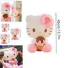 Cute And Cuddly Ice Cream Cone Kt Cat Plush Toy For Wholesale