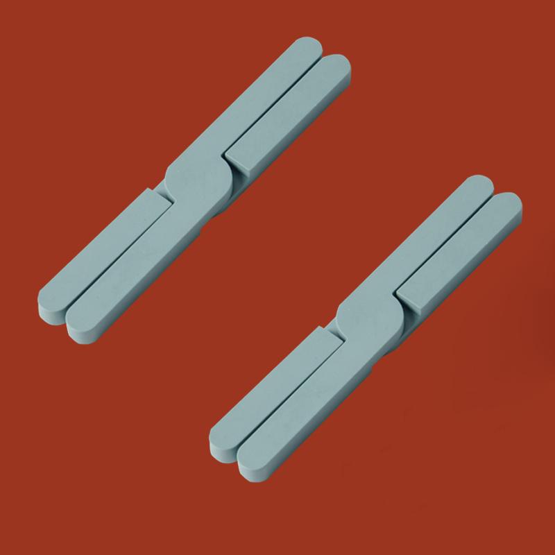 1/2 ks skládací silikonové tepelně odolné prostírání, protiskluzová podložka na stůl, víceúčelový držák na hrnce, talíř, tácek, kuchyňský a jídelní stůl