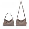 Real Cowhide Tote Bag for Women Fashionable Simple Spring and Summer New Soft Leather Casual Versatile Crossbody Handbag