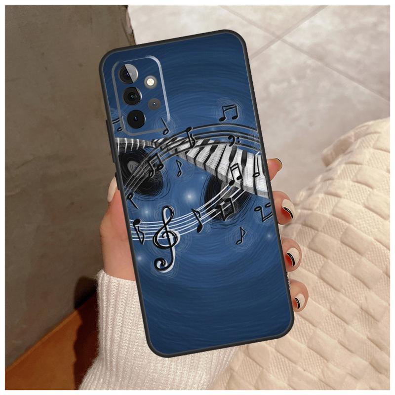 

Music Piano Elegant For Samsung Galaxy A14 A34 A54 A06 A16 A26 A36 A56 A12 A32 A52 A13 A33 A53 A15 A35 A55 Case Samsung A22 5G