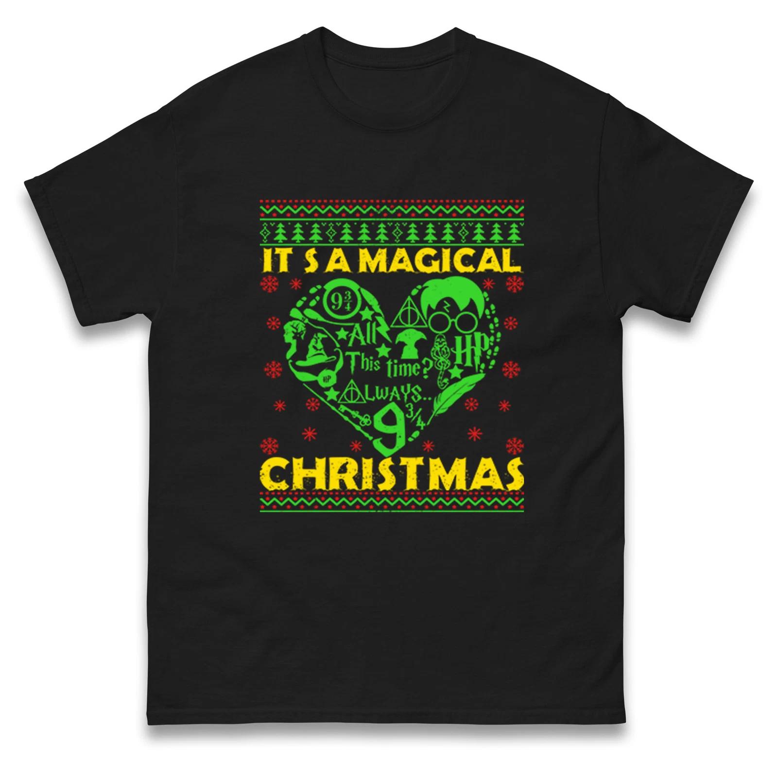 It s A Magical Christmas T Shirt,Offensive Christmas Tee,Ugly Christmas Tee 3XL