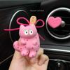 Cute Cat Car Air Freshener Diffuser Stone Car Air Conditioning Vent Decoration Perfume Car Interior Fragrance Ornament