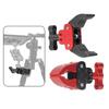Aluminum Super Crabbing Clamp with 1/4inch 3/8inch Screw Threaded for Photography Accessories Equipment Mounting