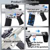 SLR Electric Gun Toy Rechargeable Automatic Outdoor Backyard Shooting Water Ball Game Team Battle Game Toy for Teens