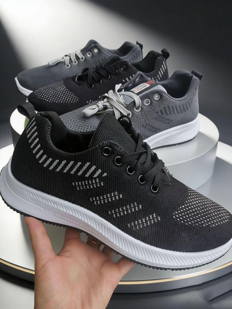 Men's Breathable Non-Slip Sports Shoes - 2026 Spring & Autumn Collection: Wear-Resistant Running Sneakers