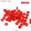 800PCS FLAT Tile 1x1 Dots Round Bricks 35381 98138 MOC DIY Building Blocks Parts for Mosaic Portrait Art Design Children Toys