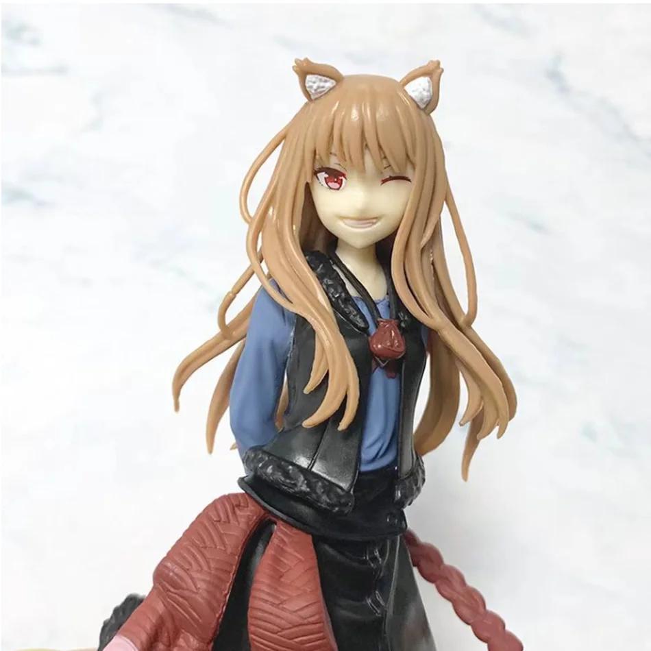 17CM Spice And Wolf Horo Anime Action Figures Model Collection Ornament Cartoon Toy Gift PVC Poseable Articulated Scale Detailed Movable Collectible 2