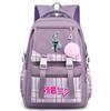 Cartoon Anime Hatsune Miku Printed Large Capacity Backpack for Teenger Student Bookbag Girl Boy Schoolbag Bookbag Women Waterproof Travel Bag