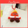 Out Inside Keychain Cute Cartoon Girl Schoolbag Decorated Plush Doll Pendant