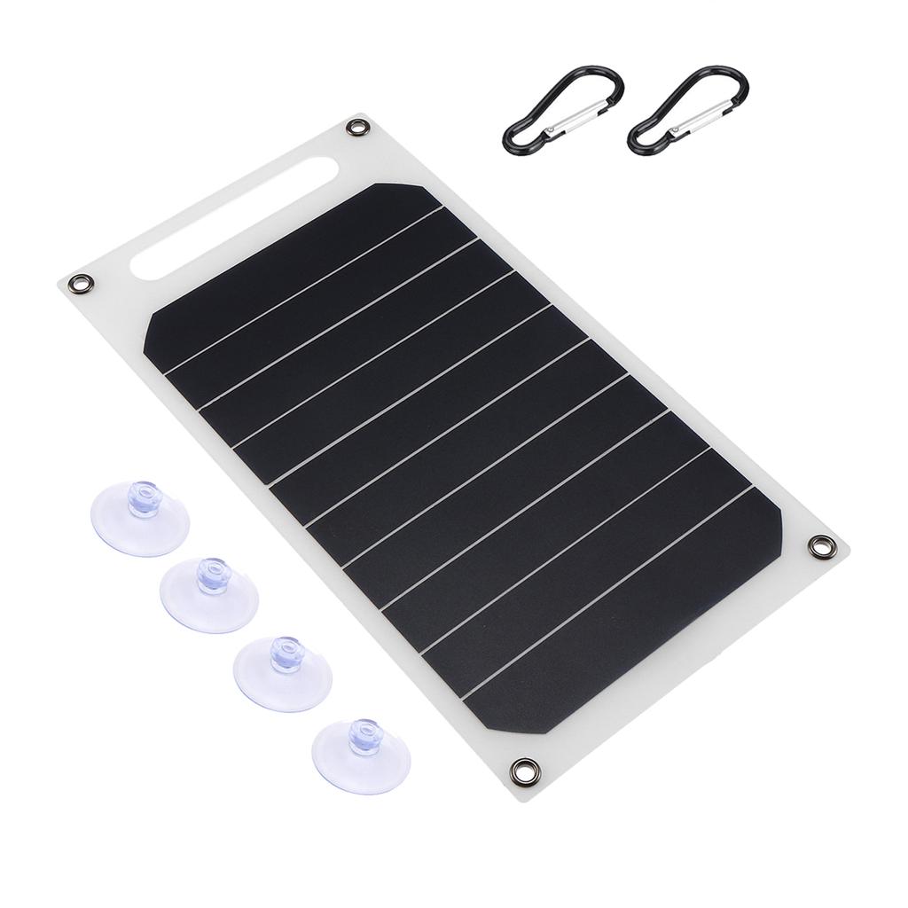 Solar Panel Slim Light Solar Cell USB Battery   Portable Solar Battery  s USB Solar Bank For Phone Car   Outdoor Camping LED Li