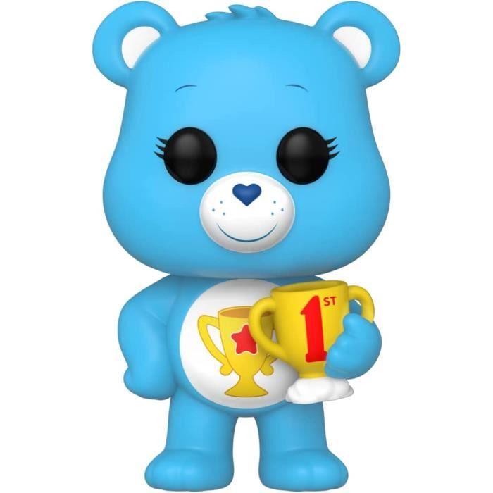 Figurine Funko Pop! Animation : Care Bears 40th Anniversary - Champ Bear - Blanc - Jouet - Adulte - Bisounours